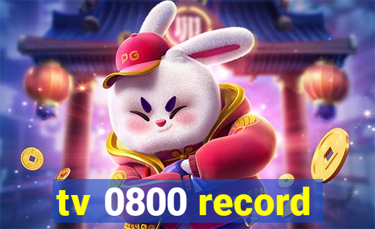 tv 0800 record